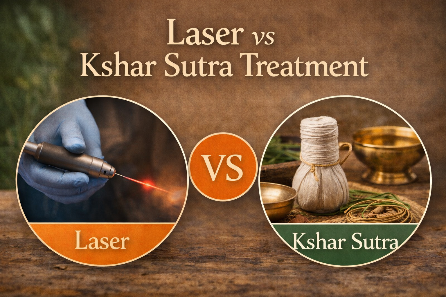 Laser vs Kshar Sutra Treatment